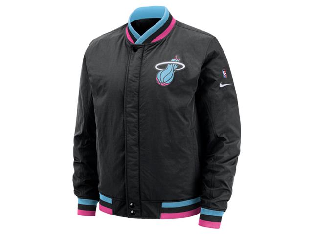 NIKE ナイキ MIA コートサイド ジャケット【マイアミ・ヒート】 AH5284