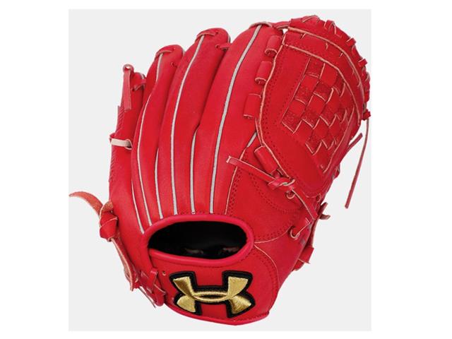 Under Armour 軟式グローブ 赤 UNDER ARMOUR UAベースボールユース軟式グラブ 右投げオールラウンダー