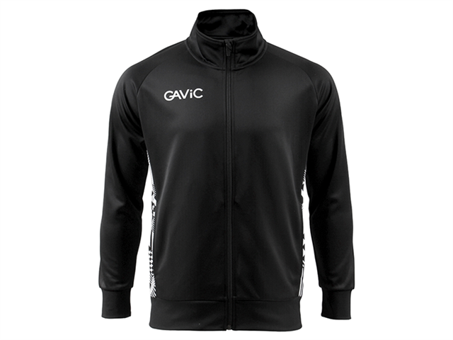 GAVIC フード付きブラックジャケット [ガビック] スポーツウェア