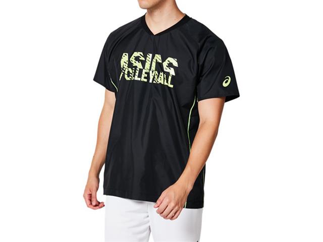 ASICS 半袖ウォームアップシャツ 2053A045 | バレーボール用品 | スポーツショップGALLERY・2