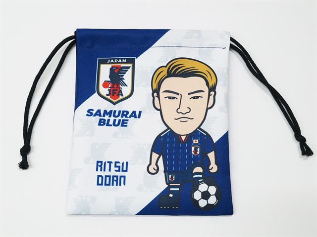 日本サッカー協会 Jfa Jfa 似顔絵巾着 堂安 O3 143 フットサル サッカー専門店 スポーツショップgallery 2 スポーツ 用品の超専門店 通販