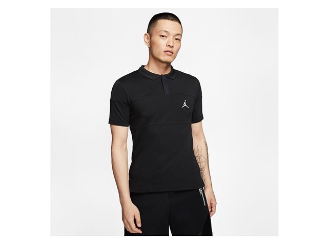 Jordan ブラック ポロシャツ Air Jordan Jumpman Sports Short Sleeve Polo Shirt 'Black' CJ4705-010