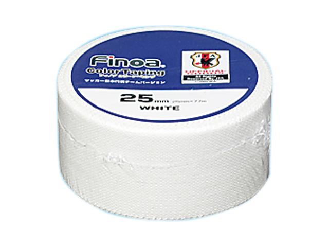 シュリンク　FINOAカラーテープ　25MM WHITE