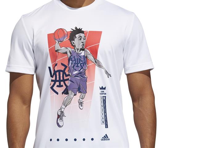 adidas DONOVAN Geek Up Tee Poly FT0179 | バスケットボール用品 | スポーツショップGALLERY･2