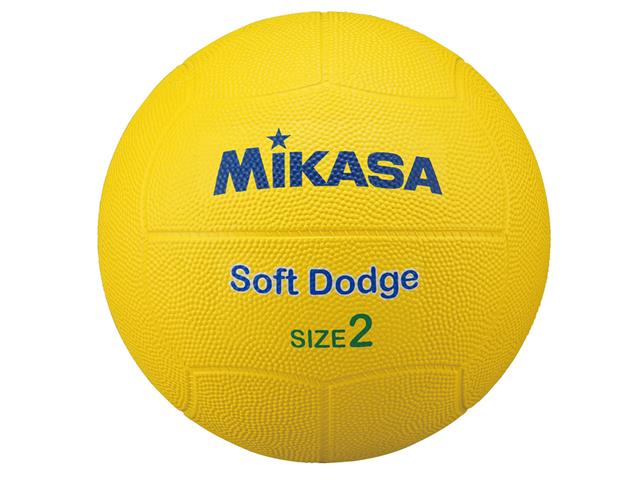 ソフトドッジ2号 ゴム イエロー