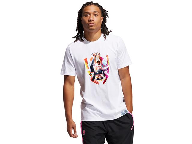 adidas ドノバン・ミッチェル アブストラクション 半袖Tシャツ GH6719
