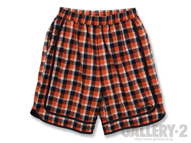 check flannel shorts