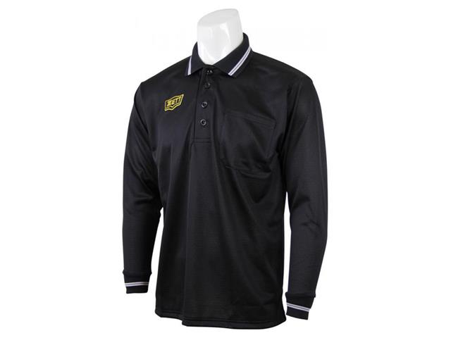 ボーイズリーグ公認 長袖メッシュアンパイヤポロシャツ