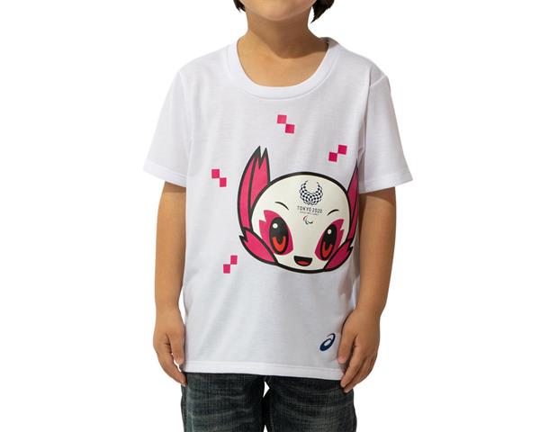 Asics 東京公式ライセンス商品 Kids Tシャツ 東京パラリンピックマスコット 34a353 スイミング専門店 スポーツショップgallery 2 スポーツ用品の超専門店 通販