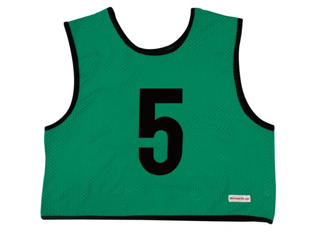 ゲームジャケット ハーフタイプ 5枚セット【番号プリント対応商品】