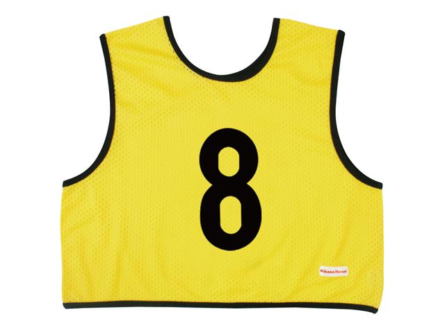 ゲームジャケット ハーフタイプ 5枚セット【番号プリント対応商品】