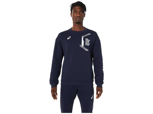 ASICS LIMOスウェットプルオーバークルー 2031C662 | ランニング用品