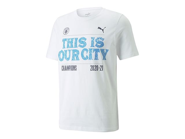 Puma マンチェスター シティー 21 Mcfc Epl Winners Tee 7643 フットサル サッカー用品 スポーツ ショップgallery 2