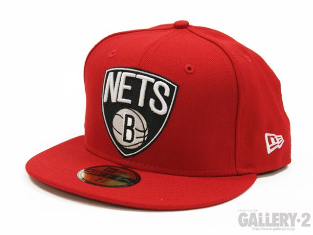 59FIFTY NBA ブルックリン・ネッツ シールドロゴブラック