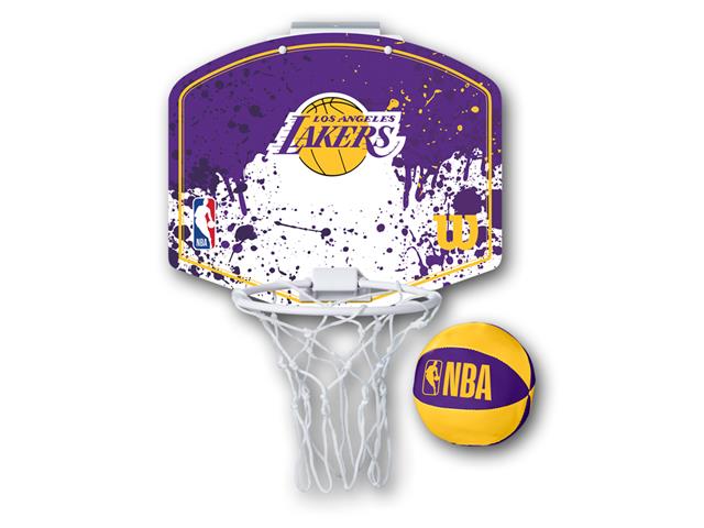 Wilson Nba Drvミニフープ レイカーズ Wtba1302lal バスケットボール用品 スポーツショップgallery 2