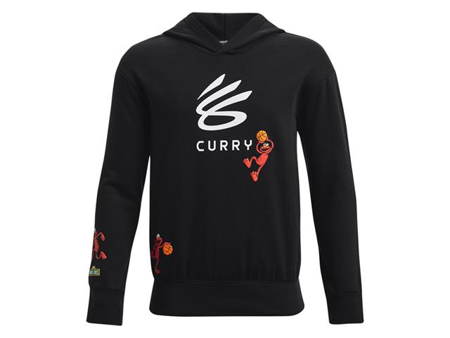 CURRY LONG SLEEVE HOODIE <ELMO LOGO>