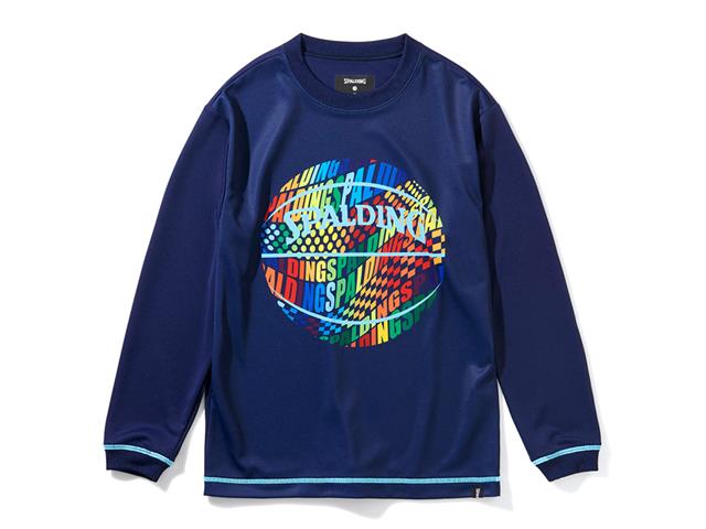 SPALDING ジュニアロングスリーブTシャツ オプティカルレインボー SJT211640 | バスケットボール用品 |  スポーツショップGALLERY・2