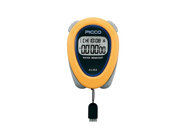 SEIKO ALBA PICCO STANDARD ストップウォッチ イエロー