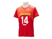 ASICS バレーボール男子日本代表番号応援Tシャツ 2053A150