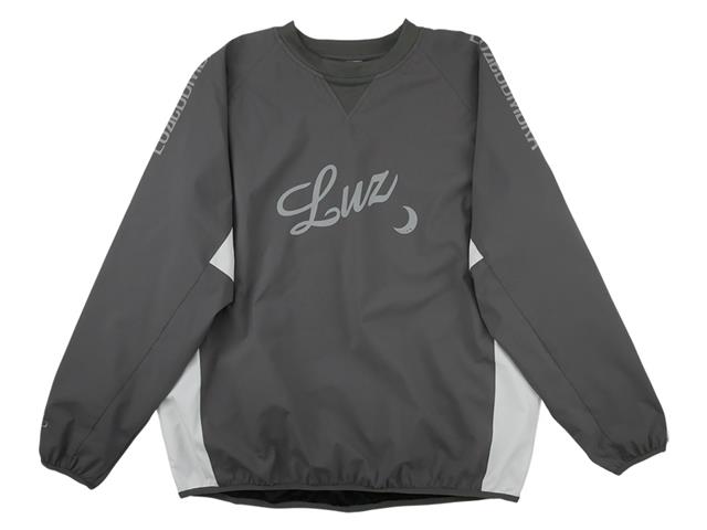STRETCH TAFTA MESH PULLOVER TOP