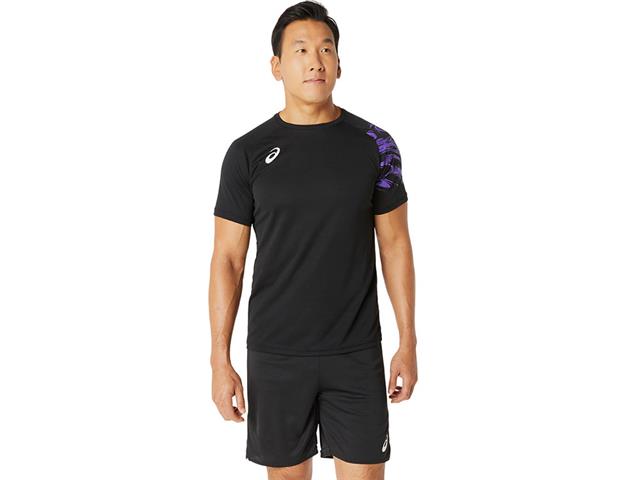 ASICS ドライプリント半袖シャツ 2051A328 | バレーボール用品