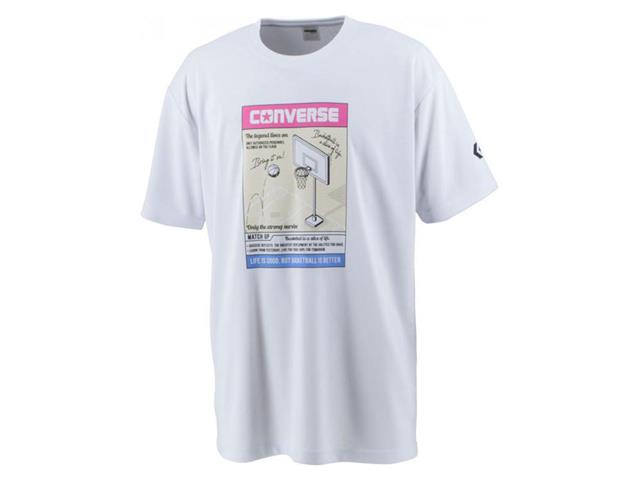 CONVERSE プリントTシャツ CB231369 | バスケットボール用品