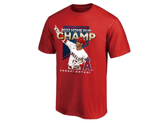 Shohei Ohtani LA Angels 2023 Home Run Champ Tee