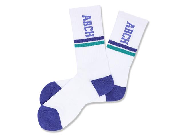 Arch drop line crew mid. Socks