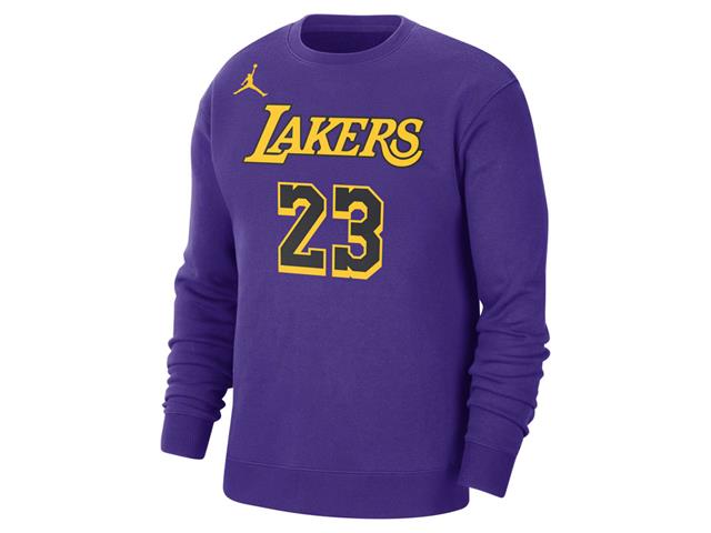 ナイキ LAL N&N CTS ST フリース クルー【ロサンゼルス・レイカーズ】