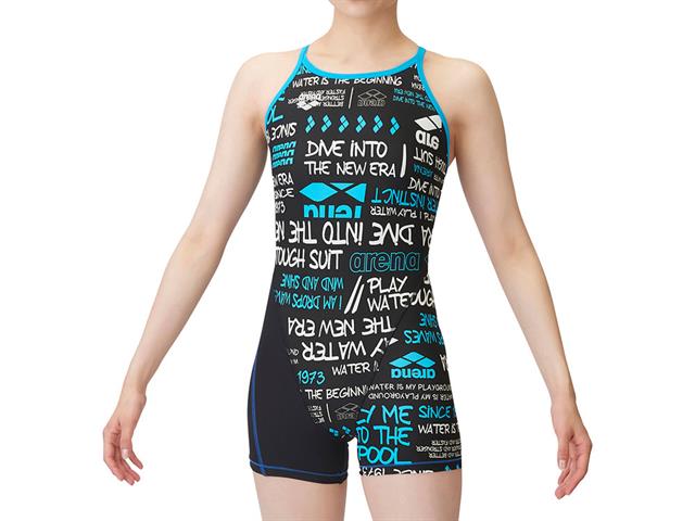 トレーニングワンピーススパッツ（オープンバック・ミドルレッグ）