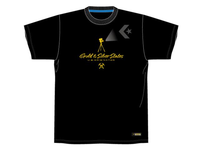 GOLD＆SILVER STATES プリントＴシャツ