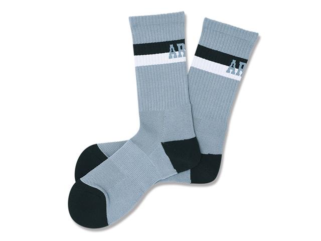 Arch bi-color crew mid. Socks