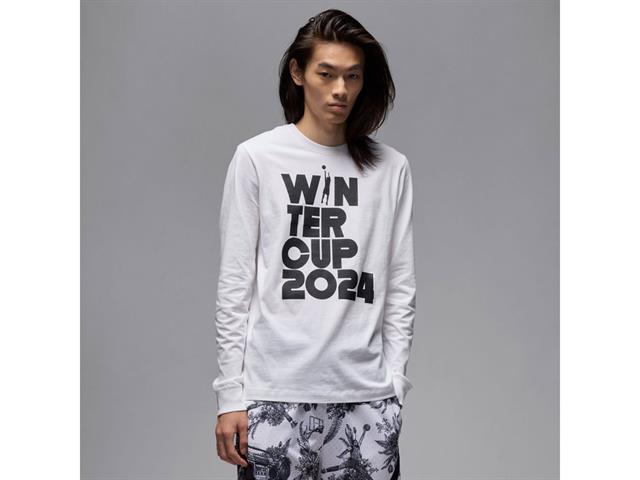 ジョーダン SoftBank ウインターカップ2024 オフィシャル L/S Tシャツ