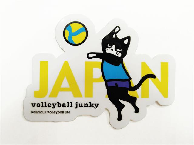 volleyball junky バレーボールジャンキー ステッカー(セレーナ