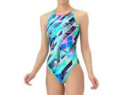 arena トレーニングワンピース(オープンバック) AS5FWM25L