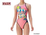 arena 【ガールズ】ディズニートレーニングワンピース(オープンバック