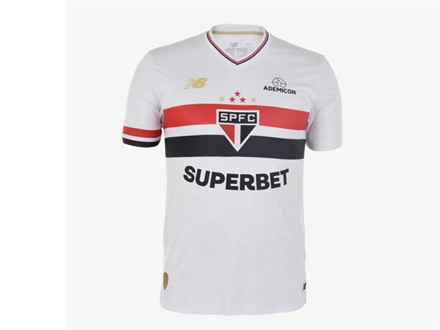 サンパウロFC 25/26 半袖ホームオーセンティックユニフォーム