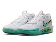 WHITE/BLEACHED TURQ-GREEN STRIKE-BLACK(107)