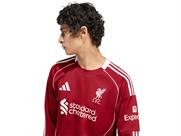 adidas リバプール 25/26 ホーム長袖レプリカユニフォーム JV6456