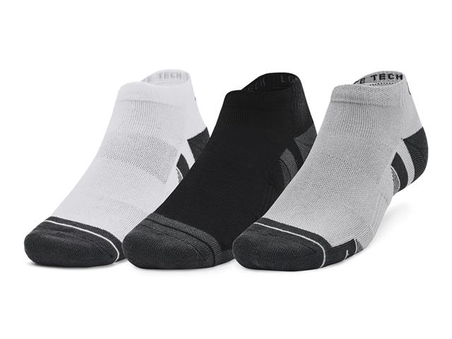 UA PERFORMANCE TECH LOW CUT SOCKS (3P)