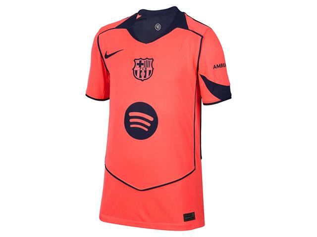 ジュニア FC バルセロナ 25/26 3rd半袖レプリカユニフォーム