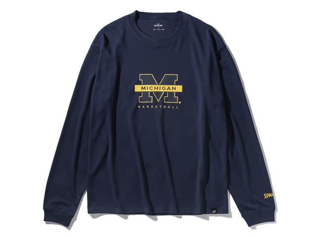 ロングスリーブTシャツ ミシガン バスケットボール