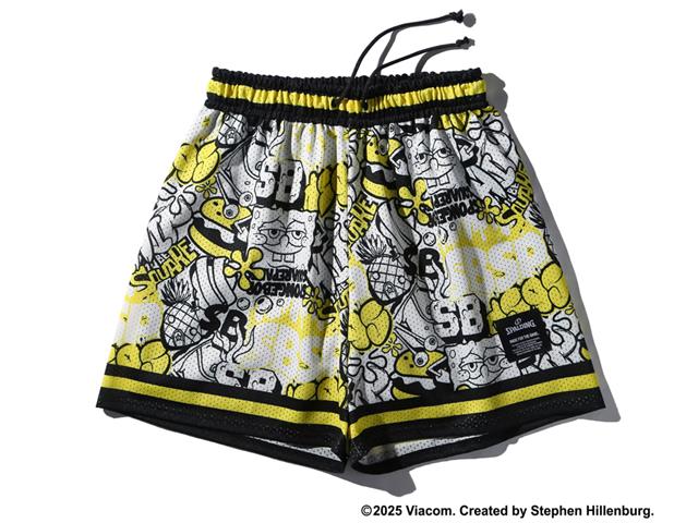 ジャージーショーツ スポンジ・ボブ グラフィティ