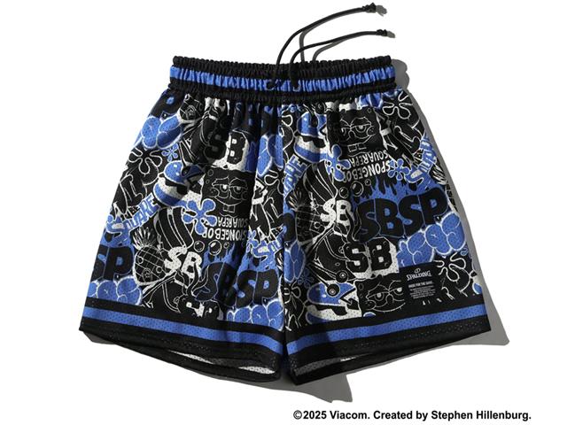 ジャージーショーツ スポンジ・ボブ グラフィティ