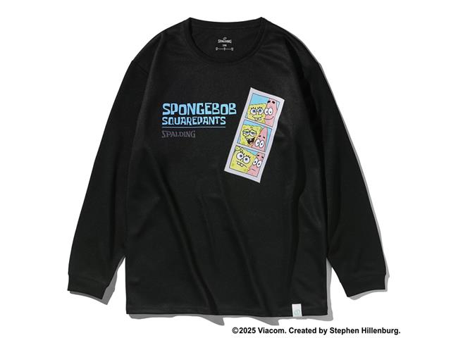 ジュニア ロングスリーブTシャツ スポンジ・ボブ フォト