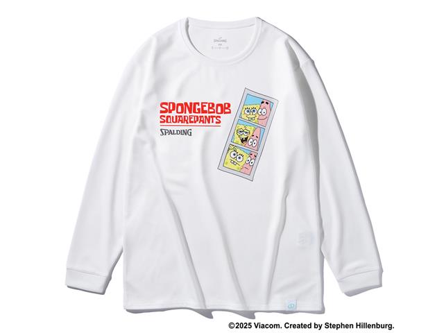 ジュニア ロングスリーブTシャツ スポンジ・ボブ フォト