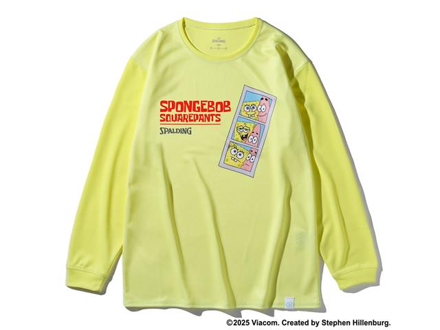 ジュニア ロングスリーブTシャツ スポンジ・ボブ フォト