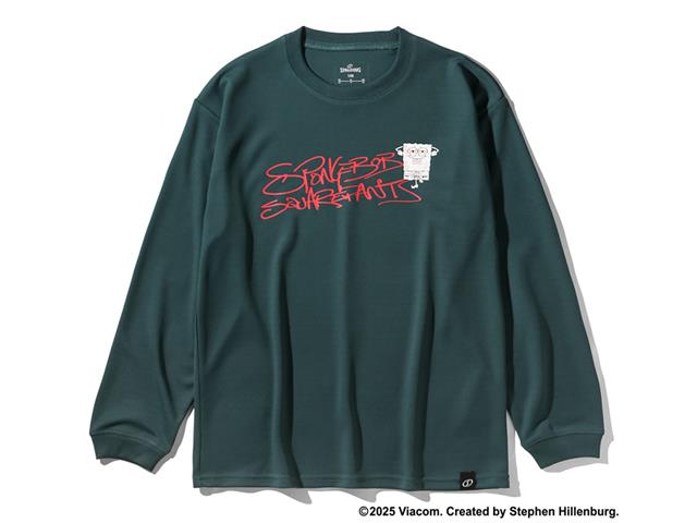 ジュニア ロングスリーブTシャツ スポンジ・ボブ グラフィティ