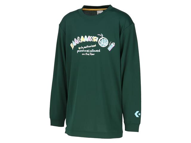 専用ページになります、 CONVERSE 5F JRプリントロングスリーブシャツ CB452358L