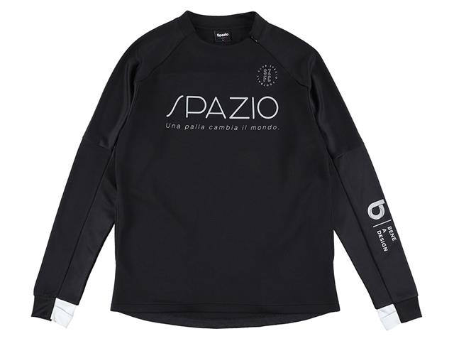 注文 ZAMST 長袖 トレーニングトップス 黒